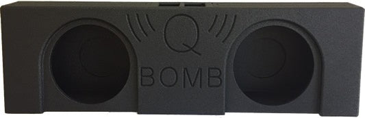 QBomb Universal Enclosure (Dual 12" - Vented - Truck Style)