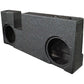 QBomb Enclosure (Dual 12" - Toyota Tundra Double Cab '07 - up)