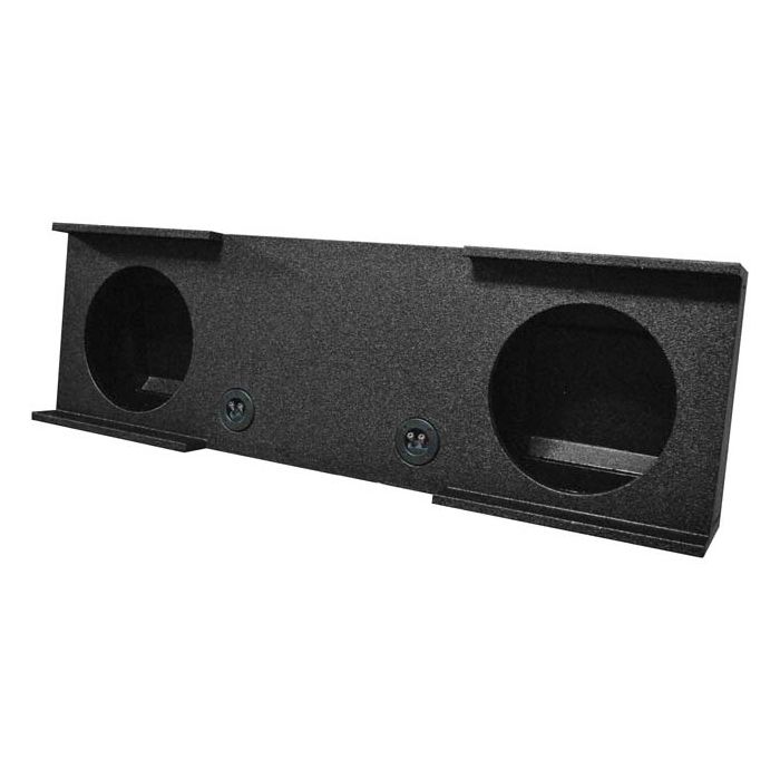 QBomb Enclosure (Dual 10" - Sierra / Silverado Crew Cab '07 - '13)