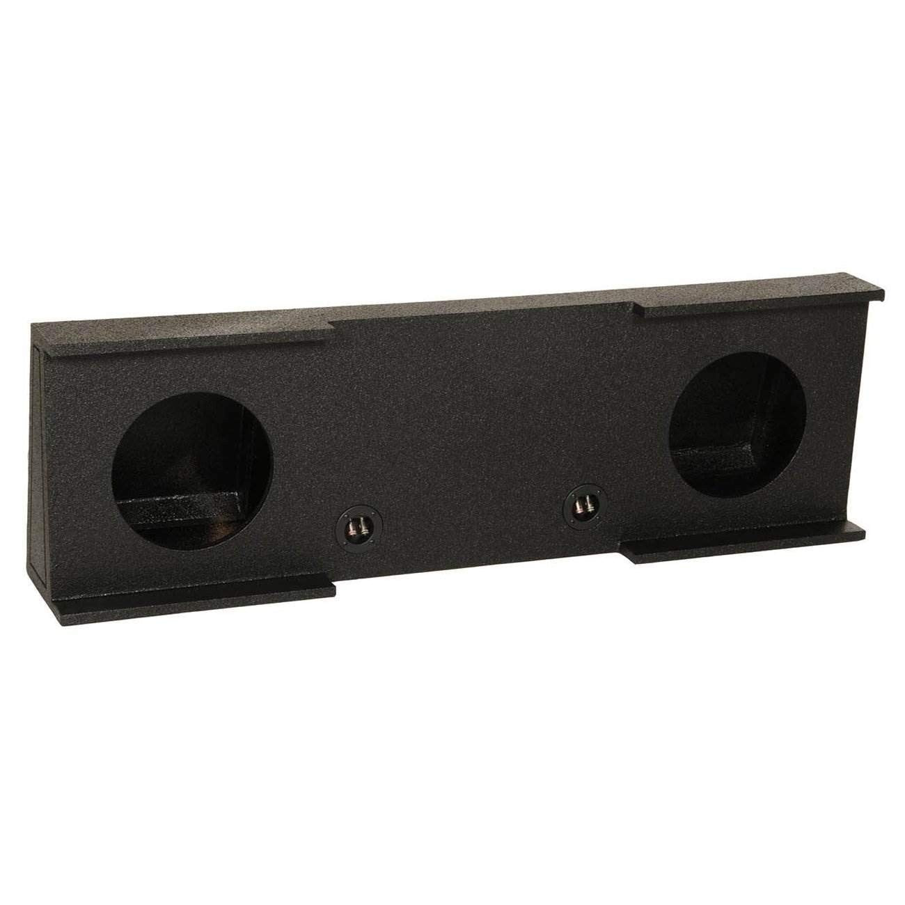 QBomb Enclosure (Dual 10" - Sierra / Silverado Crew Cab '07 - '13)