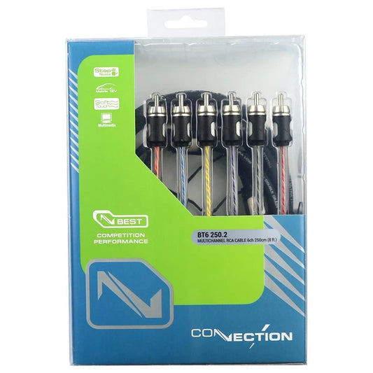 BT6250.2 Connection Best 6 Channel RCA Cable 2.5M