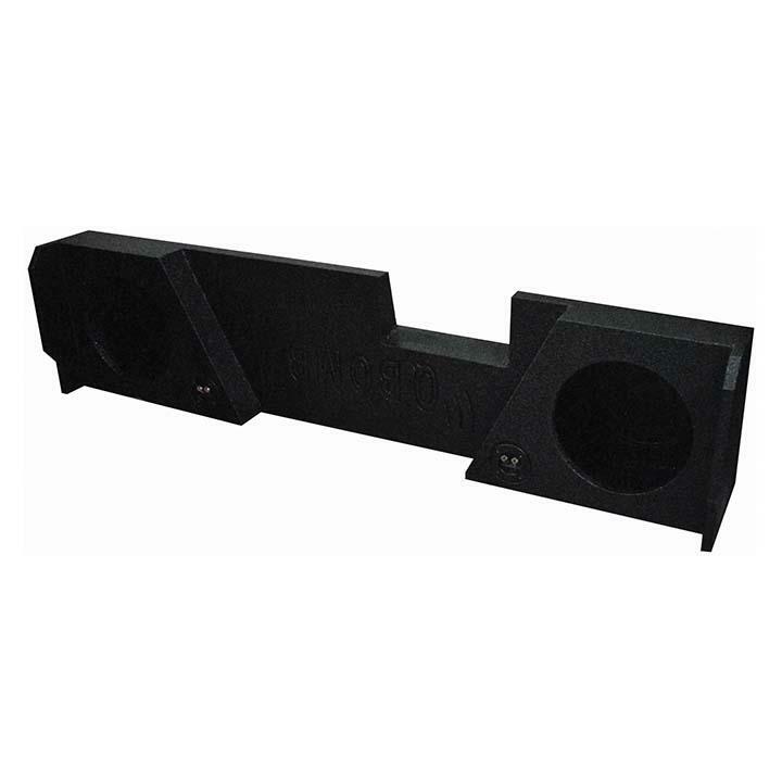 QBomb Enclosure (Dual 12" - Sierra / Silverado Double/EXT Cab '14 - up)