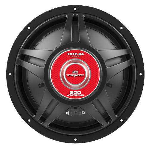 MTX TERMINATOR 200 WATT RMS 12" SUBWOOFER