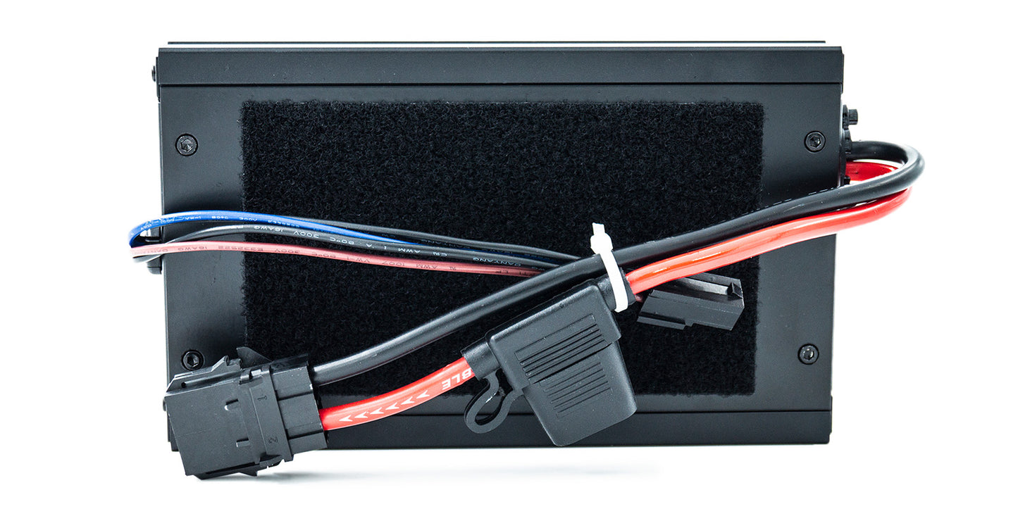 Kenwood eXcelon Compact 2-Channel Power Amplifier for Select 2014-up Harley-Davidson Motorcycles