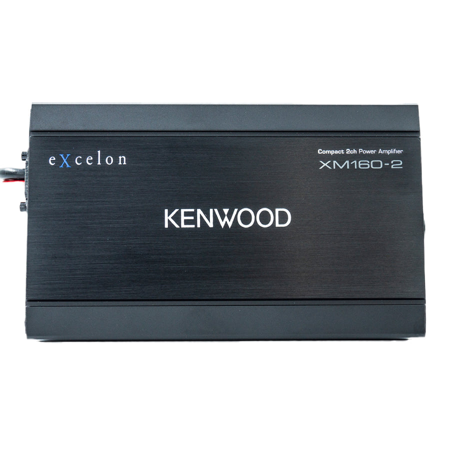 Kenwood eXcelon Compact 2-Channel Power Amplifier for Select 2014-up Harley-Davidson Motorcycles